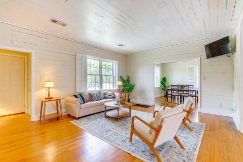 Clarksdale House | Walk Downtown Home with Yard in Clarksdale