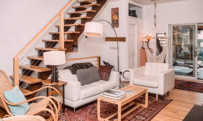 Philadelphia House | Walk everywhere in A+ location: garden, parking, playroom, sauna, decks, sunroom