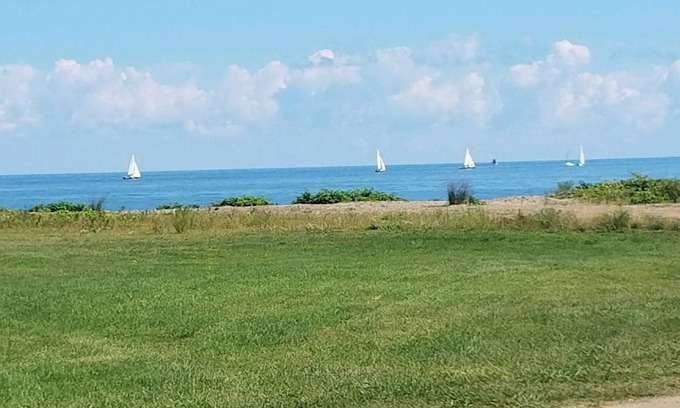 Dunkirk House | Walk out the door, walk onto the beach!