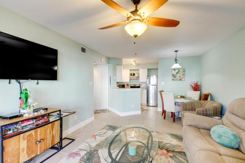 Ocean Side Village Apartment | Walk to Beach 1st-Floor Unit with Pool in Melbourne