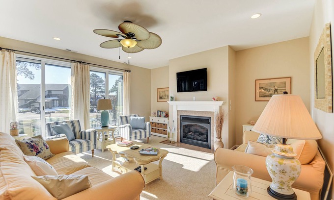 Windmill Point House | Walk to Beach: Home w/Pool Access in White Stone