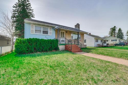 Alpena House | Walk to Beach Lake-View Home in Alpena!
