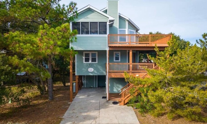 Ocean Sands House | Walk to Beach! Pool and Spa, Rec Room, June Weeks Open