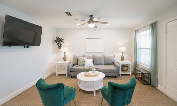 Bahama Beach Apartment | Walk to Beach, Near Pier Park/Top Golf, Large Yard