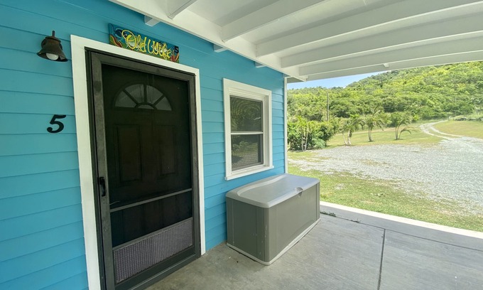 Cane Bay Cottage | Walk to Cane Bay Beach Cottage - End Unit with Mountain Views