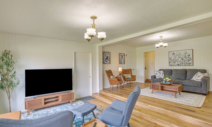 Brigham City House | Walk to Downtown: Brigham City Family Home