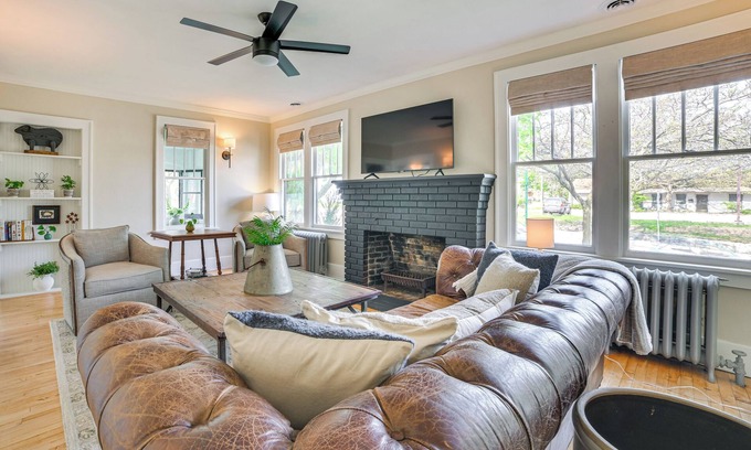 Charlevoix House | Walk to Dtwn: Cozy Getaway w/Patio in Charlevoix