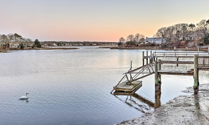 Teaticket House | Walk to Great Pond Spacious East Falmouth Home