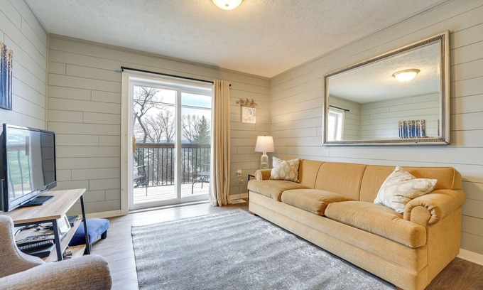 Cape Fair Apartment | Walk to Lake & Trails: Cape Fair Retreat w/Grill!