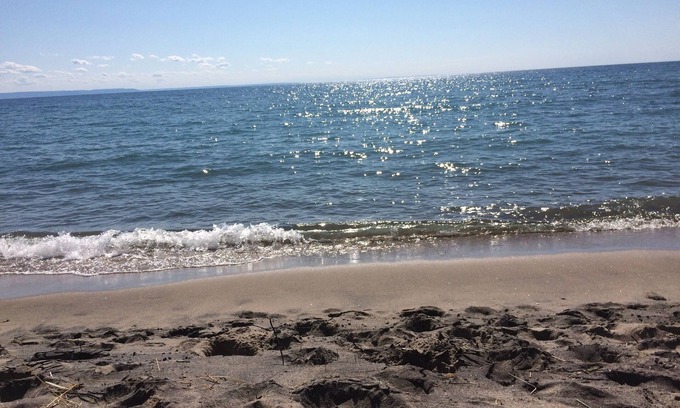 Tiny Cabin | walk to private beach across the street - 2BR Cabin - amazing sunsets
