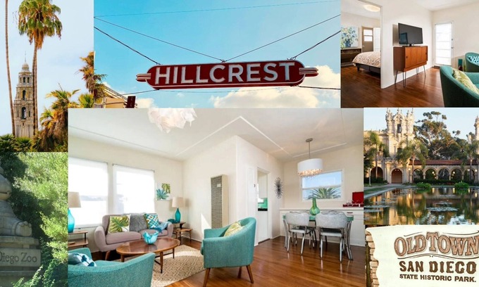 Hillcrest House | Walk to San Diego Zoo, Restaurant Row, Close to Petco Park, Rady's Shell & more