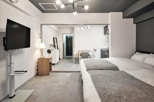 Susukino Apartment | Walkable to Susukino Stylish Design 2 Bed Stay