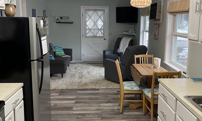 Tawas City House | Walking distance to Lake Huron