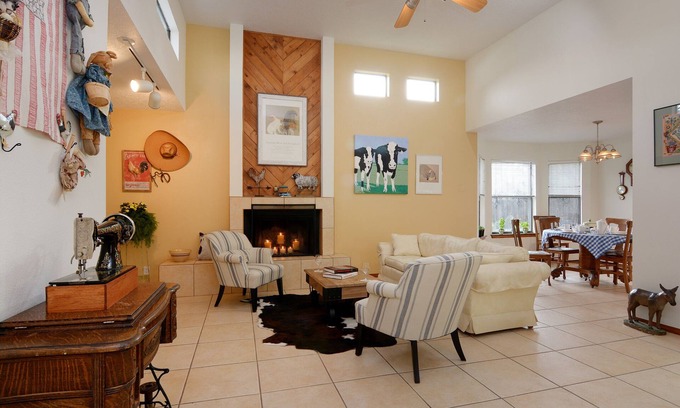 Santa Fe House | Walking trails nearby, Spacious, light filled, well stocked