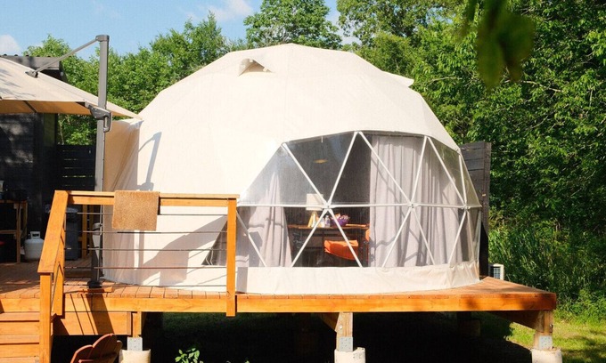 Athens House | Walkout Dome with private hottub
