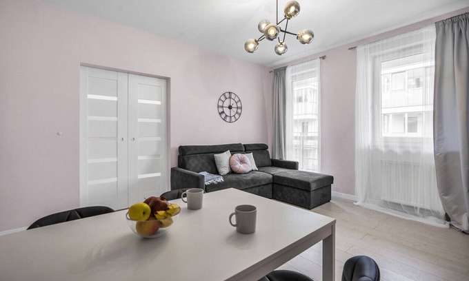 Bialoleka Apartment | Warsaw Apartments - Parking, Quiet Neighbourhood by Rentujemy