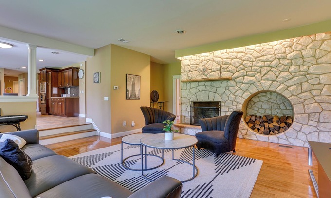 Warwick House | Warwick Vacation Rental w/Private Yard & Fire Pit