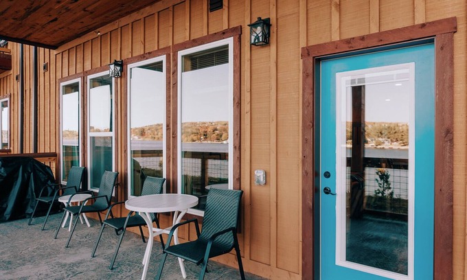 Atlantic Mine Cabin | Water Edge Sauna Terrace 15A
