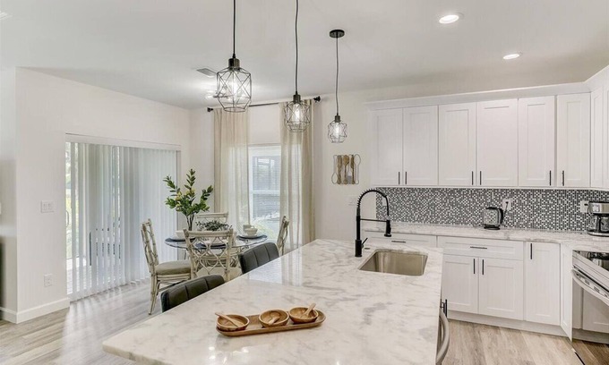 Rotonda West House | Water Front Sunny Relaxing Vacation Home 3bds, 2 bath, close to gulf beaches
