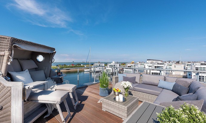 Olpenitz House | Water house "Harbour View Marina" in the Ostseeresort Olpenitz - dogs allowed