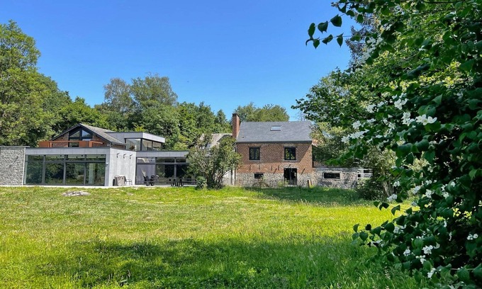 Somme-Leuze House | Water Mill in Baillonville with Indoor Pool