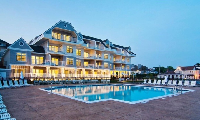 Westbrook Center House | Water's Edge Resort and spa w indoor and outdoor pool and beach. Condo Sleeps 6