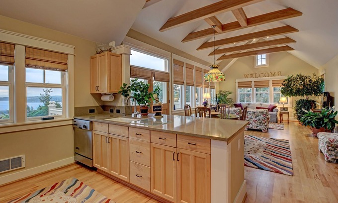 Friday Harbor House | Water View Cape Cod Home Near Town
