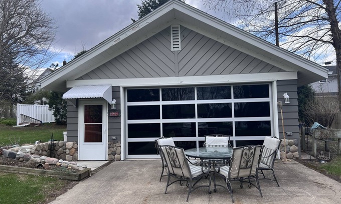 Green Lake Apartment | Water view, private dock and close to town!