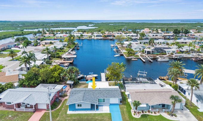 Port Richey House | Water views and Sunsets