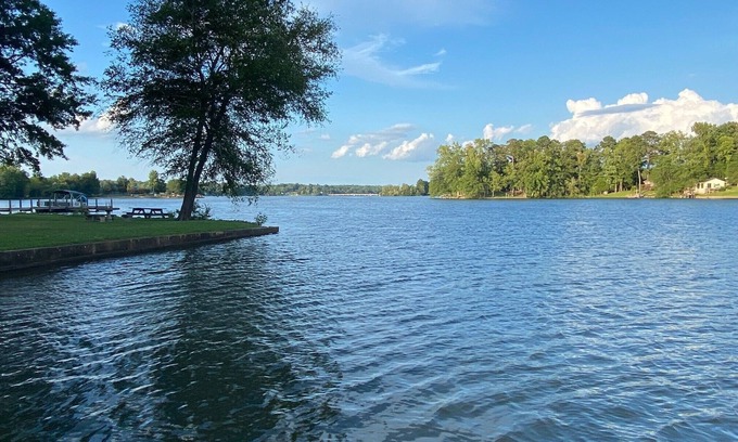 Greenwood House | Water Views Everywhere - Lake Front Cottage with Private Dock and Boat Ramp