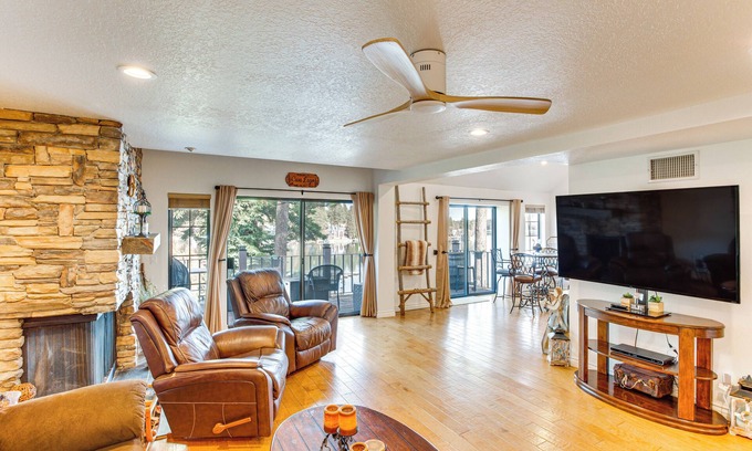 Lake Arrowhead Condo | Water Views + Fireplace: Lake Arrowhead Condo