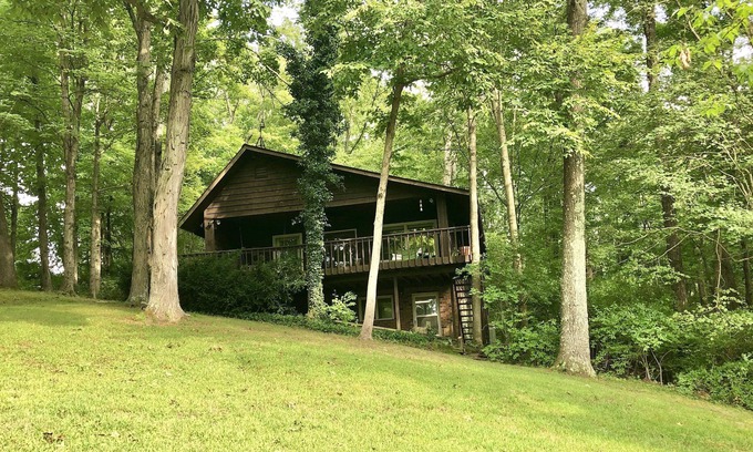 Murphysboro House | Water|Woods|Wildlife|Wonders Abound-The Only Lakefront Rental on Kinkaid in SNF