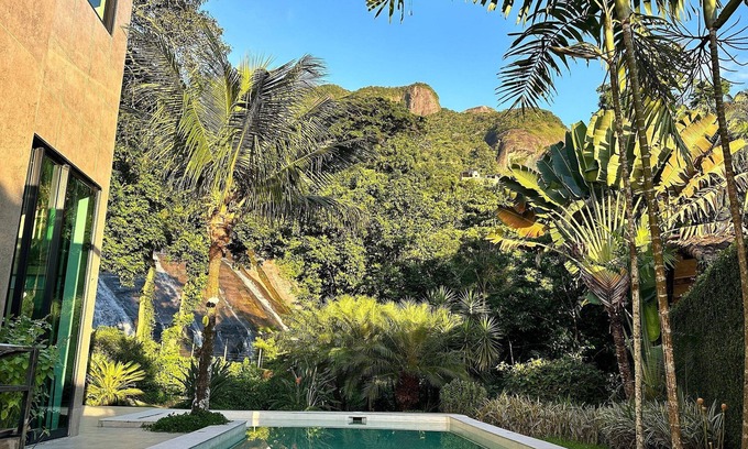 Itanhanga House | Waterfall House 05 Bedrooms #RJ167 Home Vacation rentals, photos and advertising Luxury Brazil
