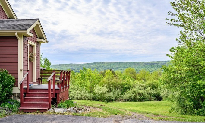 Naples House | Waterfalls and Wineries in Naples! Visit this secluded Finger Lakes retreat!