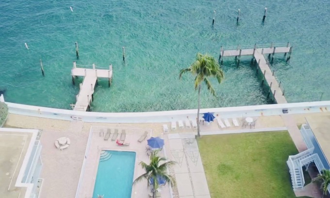 Lighthouse Point Condo | Waterfront 1BR at Hillsboro Inlet-walk to the beach, pool, & lighthouse view