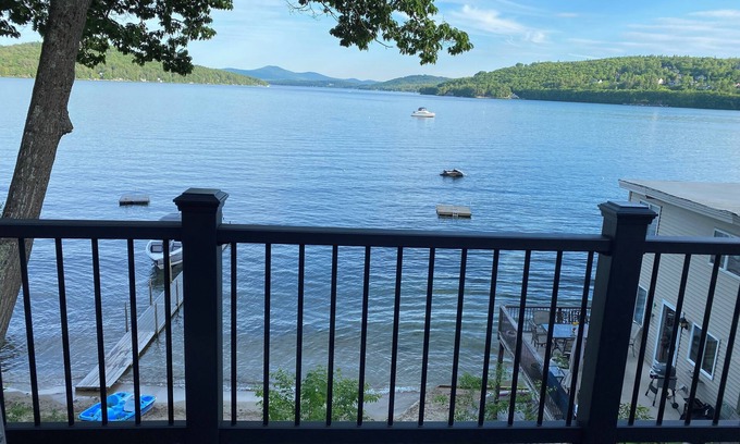 Meredith Cottage | Waterfront 2 bedroom cottage with spectacular views of the lake.