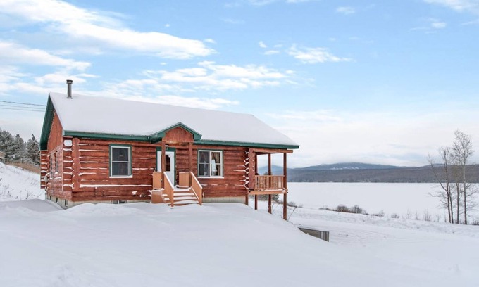 Pittsburg Apartment | Waterfront 3BR Hunting Ice Fishing ATV Access Moose