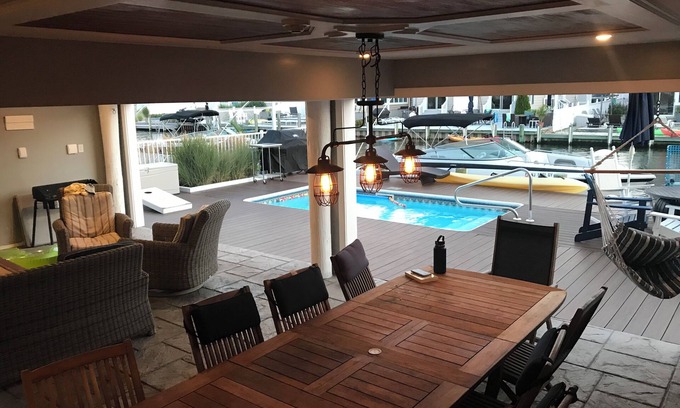 Normandy Beach House | WATERFRONT 5-bedroom w/heated pool NORMANDY BEACH