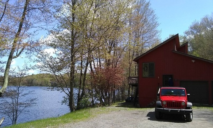 Gouldsboro House | Waterfront Cabin 7 bedroom; Kayaks Wood Fire Pit