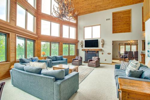 Day House | Waterfront Central Wisconsin Cabin with Indoor Pool!