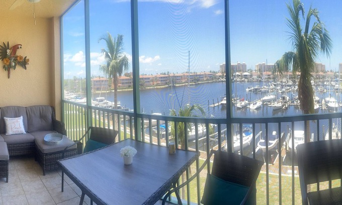 Burnt Store Marina Condo | Waterfront Condo-Sleeps 6. Burnt Store Marina. Pool, Golf, boating, and more.