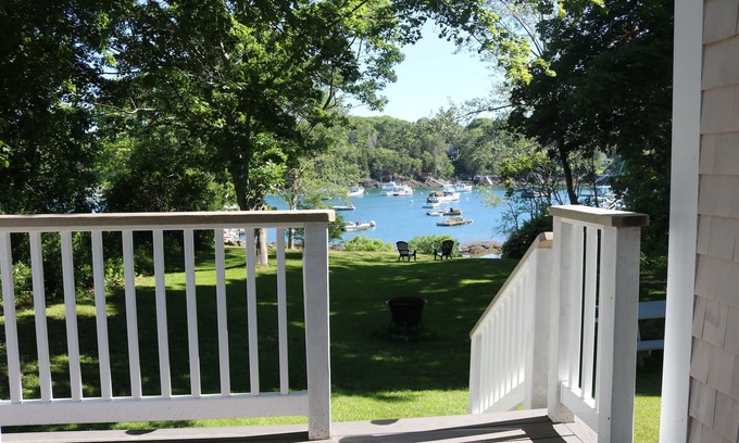 South Bristol Cottage | Waterfront Cottage w/Dock on South Bristol Harbor
