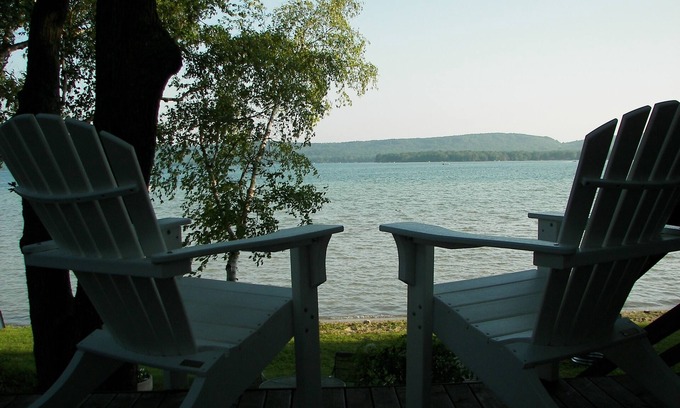 Lake Township Cottage | Waterfront Cottage and Guest House on Big Platte Lake Near Sleeping Bear Dunes!