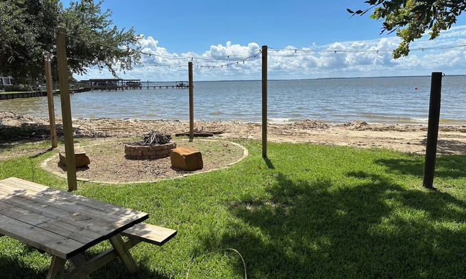 Pointblank Cabin | Waterfront Cottage With Your Own Personal Sandy Beach And Expansive Lake View