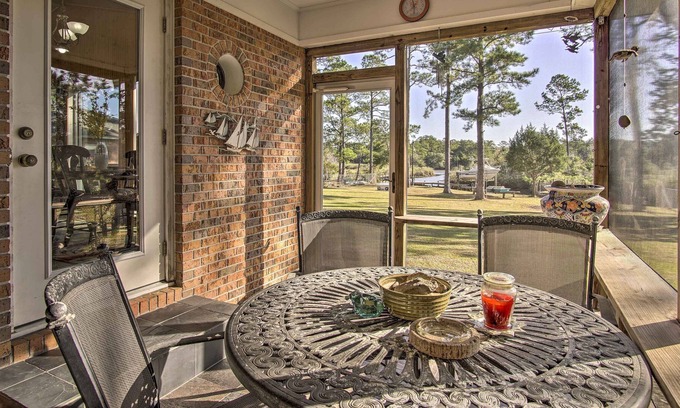 Gulf Shores House | Waterfront Foley Home w/ Dock - 6 Mi to Beach!