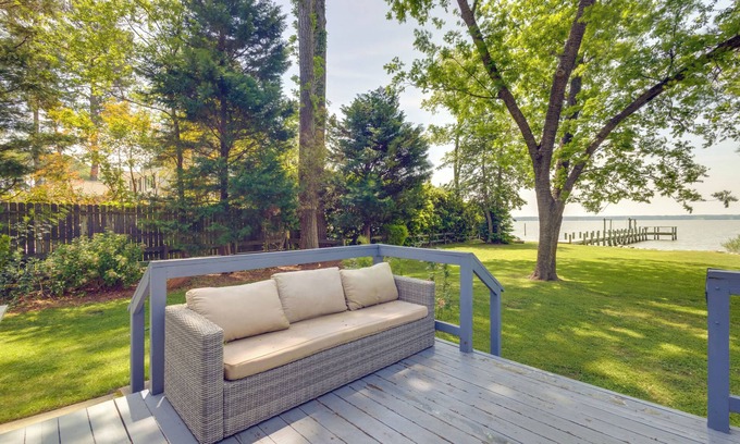 Bellamy House | Waterfront Gloucester Home w/Private Boat Dock!