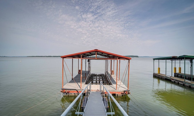 Grove House | Waterfront Grove Retreat w/Dock: 'Cedar Ridge'