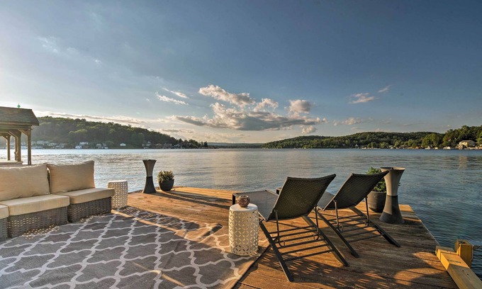 Shawanese House | Waterfront Harveys Lake House w/Private Dock!