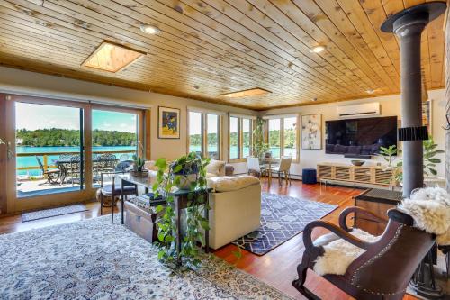 White Lake House | Waterfront Home on White Lake Near Bethel Woods!