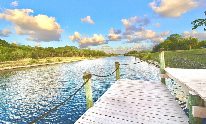 Port Saint Lucie House | Waterfront Home, Private Dock; 3 miles to Tradition Town Center